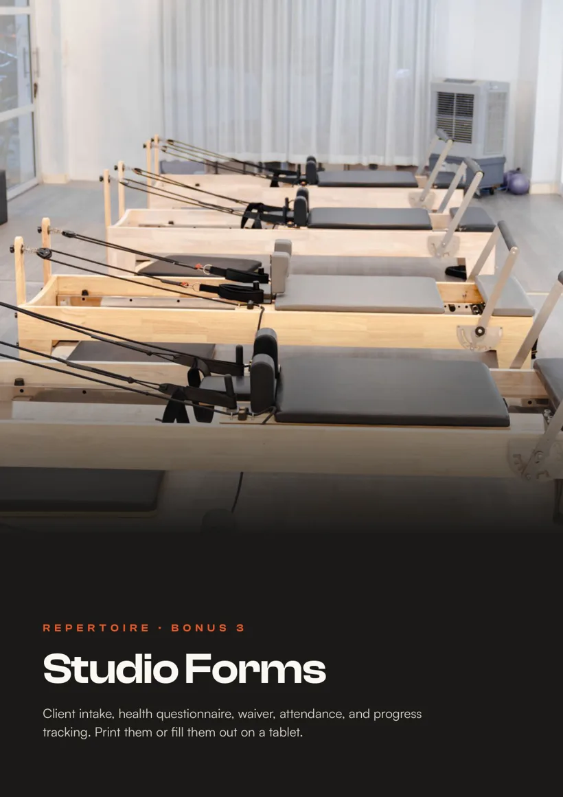 Cover of the Studio Forms bonus